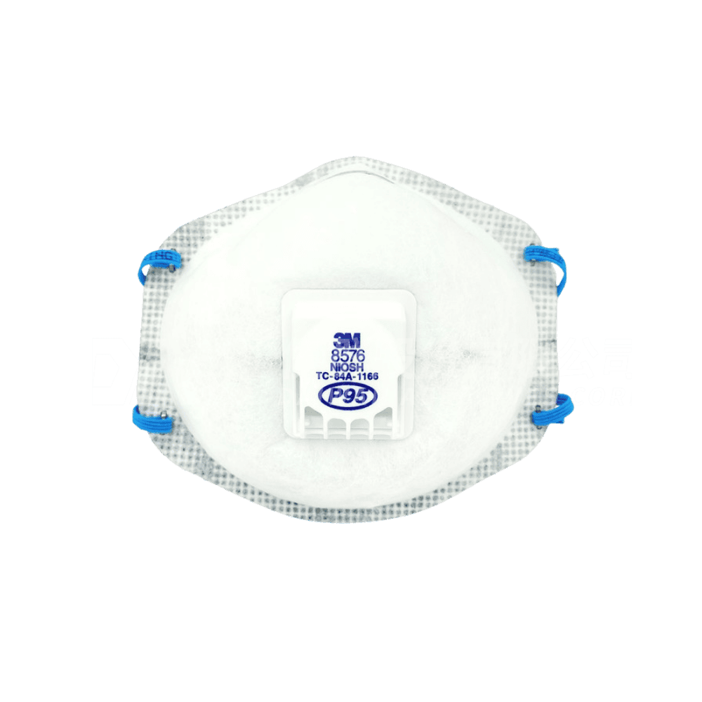 3M 8576 P95 抗油性粉塵&酸性氣體異味防護口罩